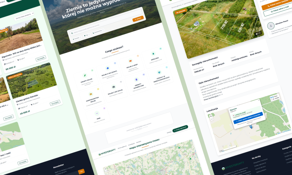 Strona internetowa która sprzedaje Olsztyn