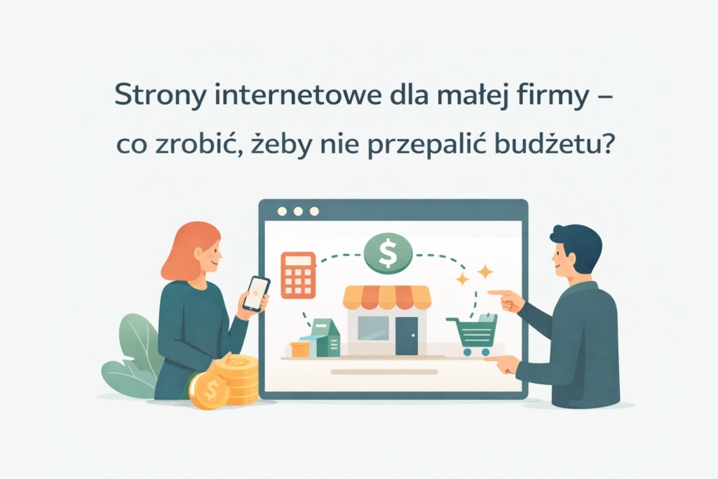 Strony internetowe dla małej firmy